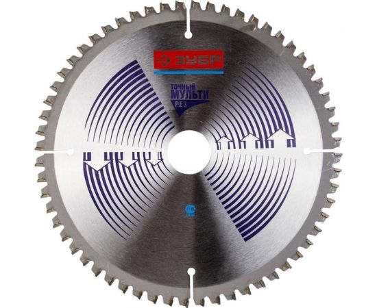 Диск пильный ""Точный-МУЛЬТИ рез"" (230х30 мм; 60Т) Зубр 36907-230-30-60 