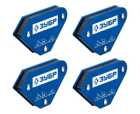 Магнитные угольники для сварочных работ ЗУБР УМ-3 4 шт 40050-04 