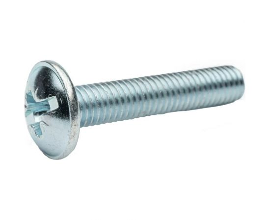 Винт с полукруглой головкой Невский Крепеж DIN 967, оцинк. M4x10 1 кг 830495 