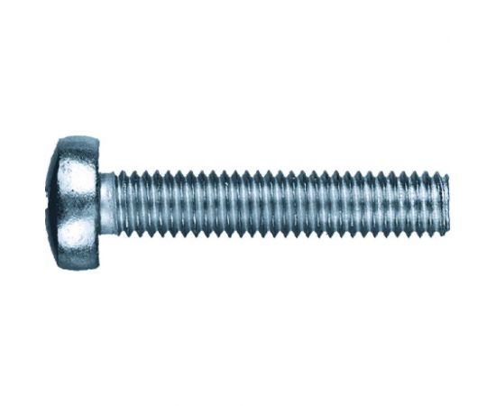 Винт КРЕП-КОМП полуцилиндрическая головка, цинк DIN7985 4х80 150шт вц480ф 