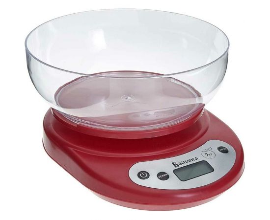 Настольные электронные весы ВАСИЛИСА ВА-010 красный: 7кг / 0R-00005142 