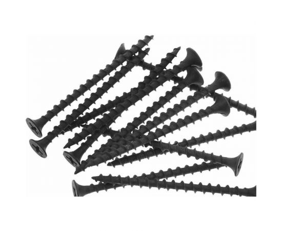 Саморез крепежная техника черный, 4,2x64 к 250 шт. 430123 БК 