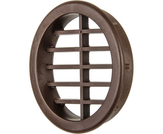 Решетка круглая вентиляционная (d=47 мм; коричневая) Volpato 2190-443-MA 