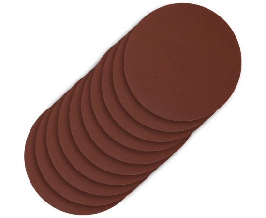 Круг абразивный на ворсовой подложке под липучку 10 шт, 125 мм, P240 СИБРТЕХ 738717 