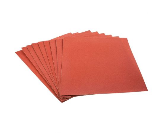 Шлифовальный лист на бумажной основе водостойкий (10 шт; 220x270 мм; Р400; оксид алюминия) РемоКолор 32-5-140 – изображение 2
