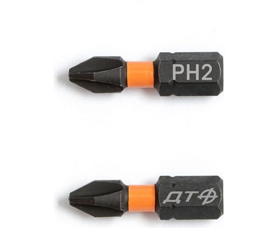 Бита ударная (2 шт; PH2х25 мм; 1/4"") Дело Техники 793202 – изображение 2