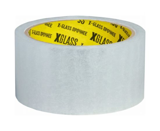 Упаковочная клейкая лента X-Glass прозрачная, 50 мм х 56 м, цв.эт. арт. 6505, 6 шт./уп. УТ0008294 – изображение 2