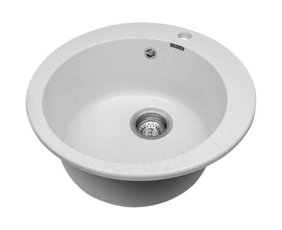 Кухонная мойка Gerhans A 04 18 БЕЛЫЙ /БЕЛАРУСЬ/ 495х495 мм А04-18 – изображение 2