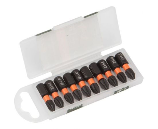 Бита ударная (10 шт; PH2х25 мм; 1/4"") Дело Техники 793205 – изображение 2