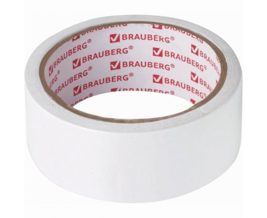 Клейкая двухсторонняя лента BRAUBERG 38 мм х 10 м, бумажная основа 229056 – изображение 2