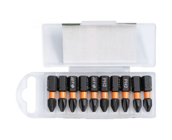 Бита ударная (10 шт; PH2х25 мм; 1/4"") Дело Техники 793205 – изображение 3