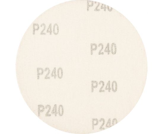 Круг абразивный на ворсовой подложке под липучку 10 шт, 125 мм, P240 СИБРТЕХ 738717 – изображение 3