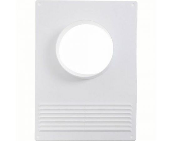 Площадка торцевая пластиковая с решеткой 100ПТПР (180x250 мм; фланец 100 мм) ERA 86-875 – изображение 3