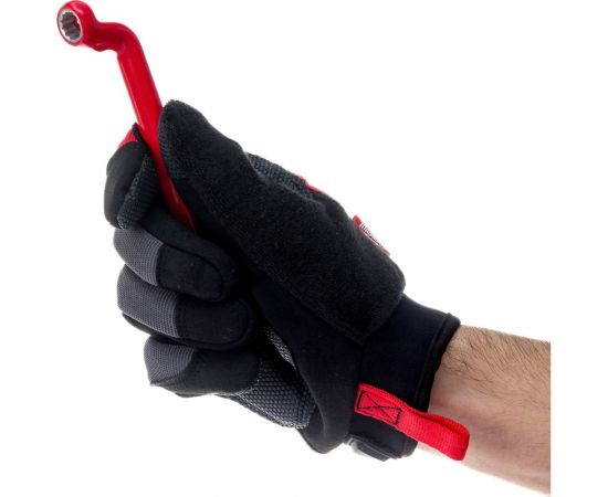 Диэлектрический накидной ключ IZELTAS 1000V изогнутый, 10мм, длина 170 мм, 0435030010 – изображение 3