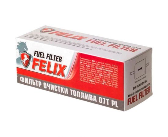 Фильтр топливный 07 T под защелку металл для ВАЗ 2110-15/2123/2170/1118 с инжектором FELIX 410030157 – изображение 3