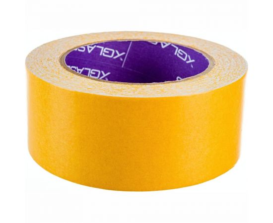 Двухсторонняя клейкая лента X-Glass ткань, 50 мм, 25 м УТ0007440 – изображение 4