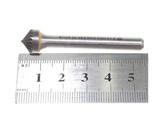 Борфреза коническая с конусностью 90 (10x5x6х50 мм; ВК8; K10; 5M06) ИНСТУЛС 00001337699 – изображение 4