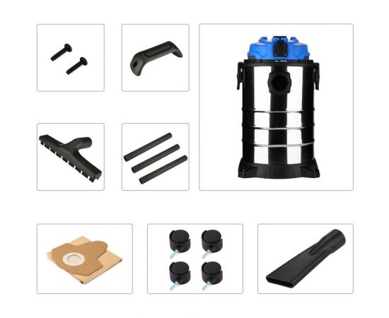 Промышленный пылесос DEKO DKVC-1200-30S – изображение 6