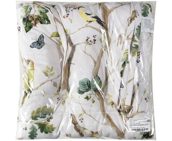 Подушка на стул Altali на завязках, ортопедическая, хлопковая, 40х40 см, коллекция Лесная прогулка 705-2147/2 – изображение 6