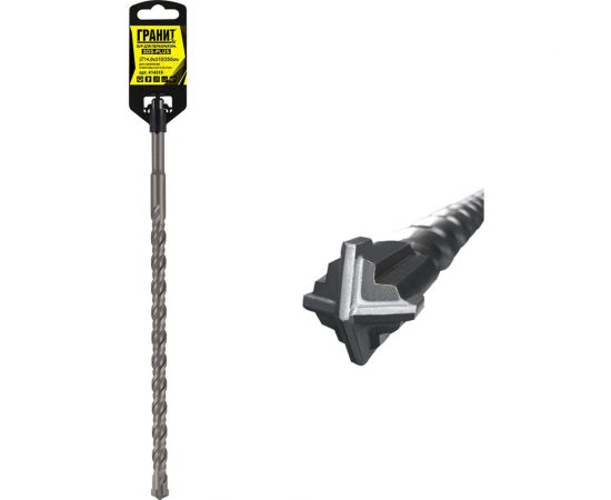 Бур Quadro-X (14.0х310/250 мм; SDS-plus) ГРАНИТ 414310 
