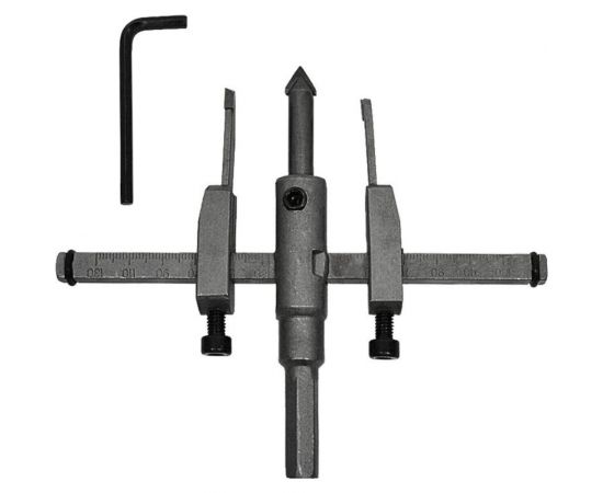 Сверло круговое балеринка по кафелю 30-130 мм S.E.B. 511DL-PL02 