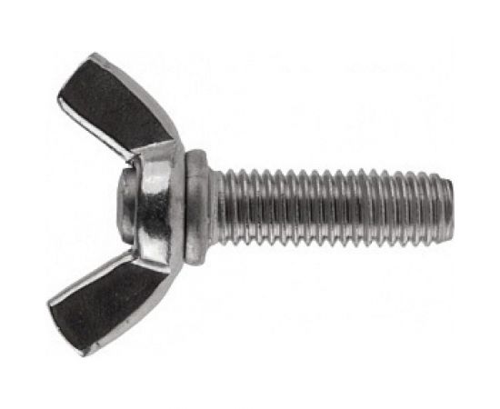 Винт-барашек КРЕП-КОМП американский тип, нержавейка А2, DIN 316, 10х25, 25 шт. вб1025 