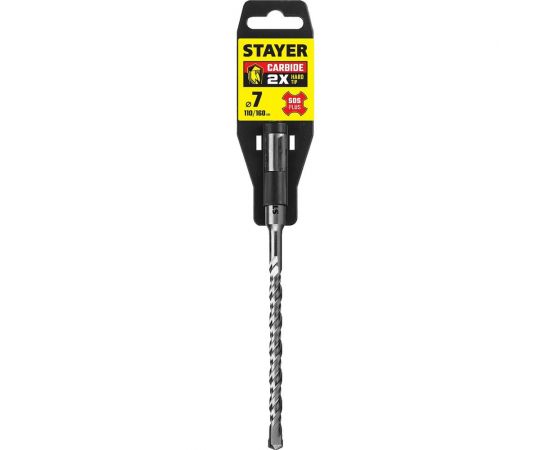 Бур STAYER Professional 7х160 мм, SDS-plus 2930-160-07_z02 