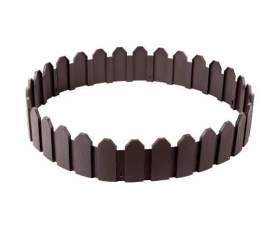 Садовое ограждение МАСТЕРСАД Дачник коричневое ДЧН-корич 