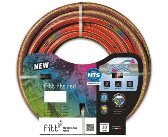 Пищевой противоскручивающийся шланг FITT NTS RED 5/8" 15м 