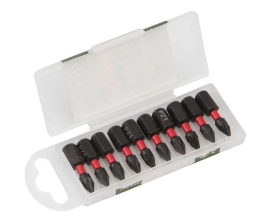 Бита ударная (10 шт; PZ1х25 мм; 1/4"") Дело Техники 793605 