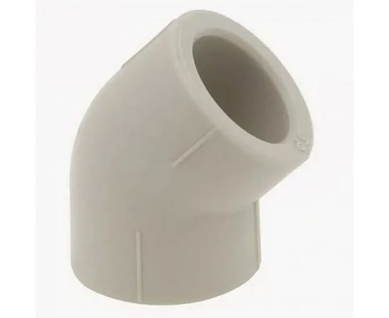 Угольник RTP PN25 45 градусов, внутр внутр D25 мм, серая 11031 