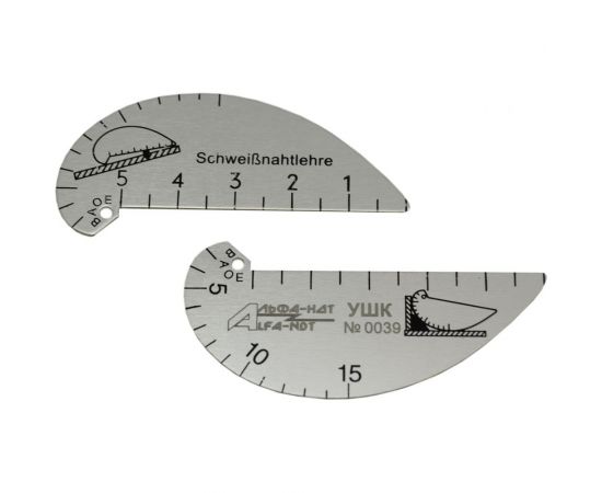 Шаблон сварщика универсальный УШС-1 с первичной калибровкой АЛЬФА-НДТ 00-00002155 