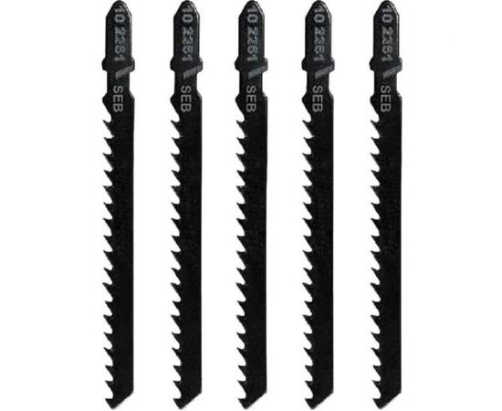 Набор пилок для электролобзика Т144D 5 шт S.E.B. 305HP-144D 