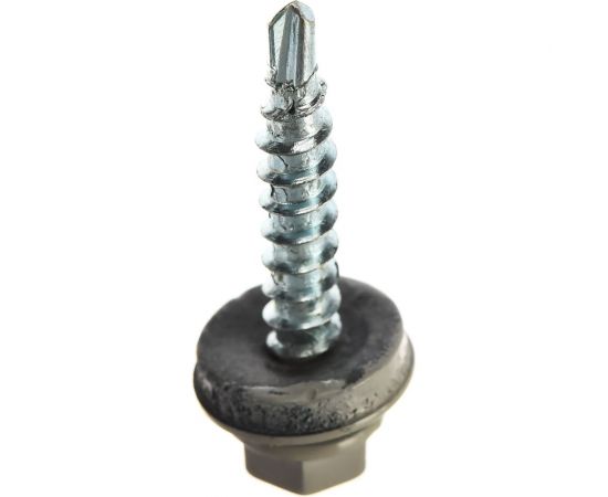 Кровельный саморез крепежная техника серый RAL 7004, 4.8х29 мм, 250 шт 420358 БК 