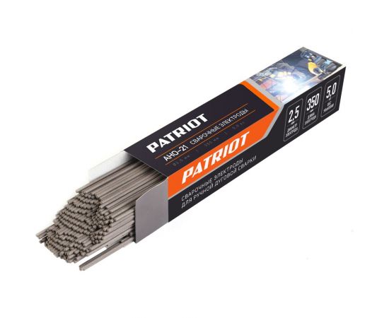 Электроды сварочные АНО-21 2.5 мм, 350 мм, 5 кг Patriot 605012230 