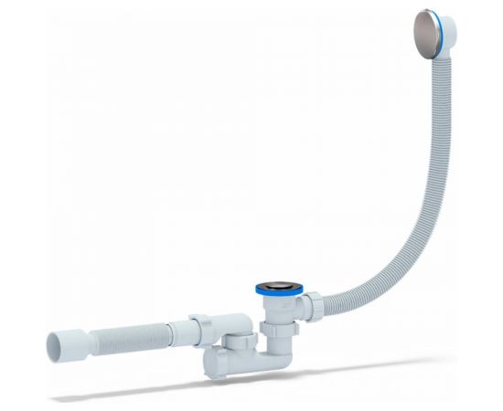 Сифон для ванны АНИ пласт переливной 1 1/2"х40 EC255 