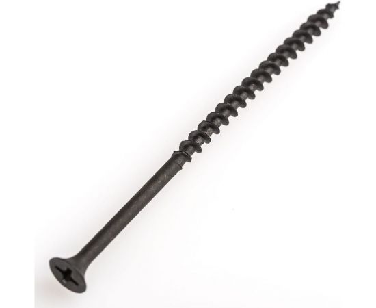 Саморез крепежная техника черный 4,8х89 к, 200 шт. 430128 БК 