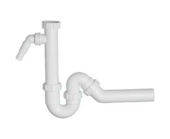 Сифон McAlpine без выпуска d40-40/40 P/S-образный, с носиком MRSK6A 