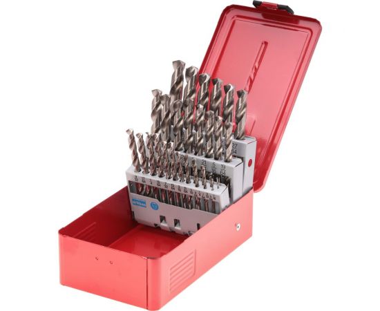 Набор дюймовых сверл по металлу (29 шт; 1/16""-1/2""; HSS-G) RUKO 214851 