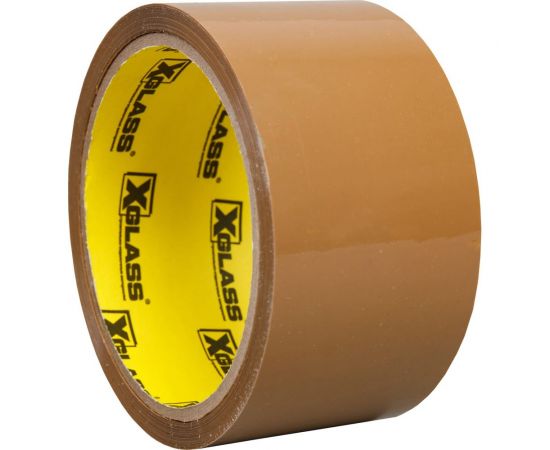 Упаковочная клейкая лента X-Glass коричневая, 50 мм х 150 м УТ0005022 – изображение 2