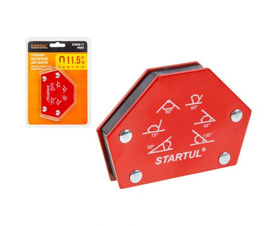 Угольник магнитный для сварки 11.5 кг STARTUL ST8540-11 – изображение 2