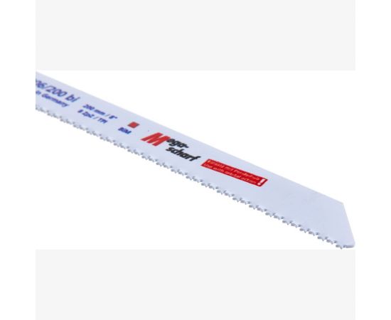 Полотно сабельное 006/200 bi (5 шт; 200х19х0.9 мм; 8 TPI) WILPU 1852000005 – изображение 2