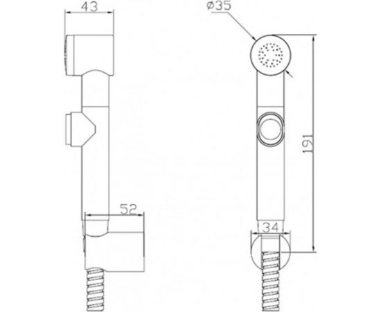 Лейка для гигиенического душа SmartSant SM1357AA V1357C – изображение 2
