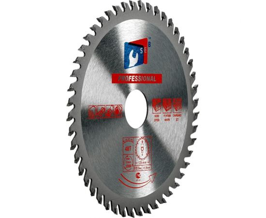 Диск пильный по дереву 125x22.2/20 мм, 48Z TGS TORGWIN S45960 – изображение 3