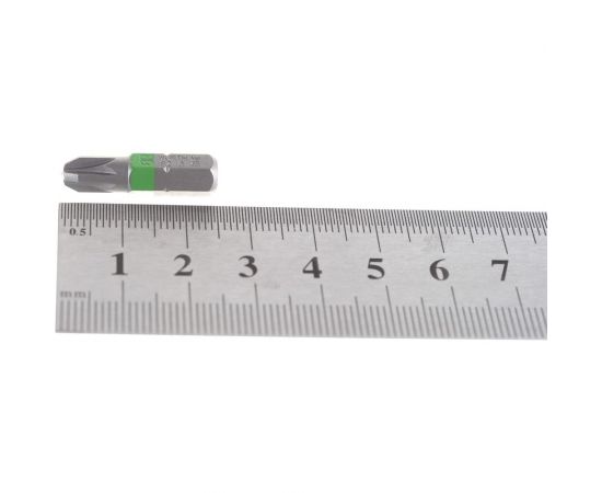 Бита PZ3-ЗЕЛЁН.-1/4ZO-L25MM (PZ3, 25 мм) WURTH 0614176653090 – изображение 4