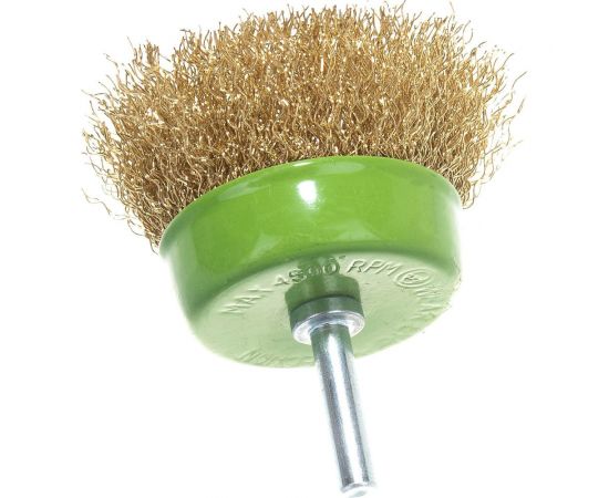 Щетка проволочная чашка 65 мм для дрели Дело Техники 271465 – изображение 4