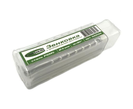 Зенковка ц/х 8 мм, 90 градусов, Р6М5 TORNERI 042094 – изображение 4
