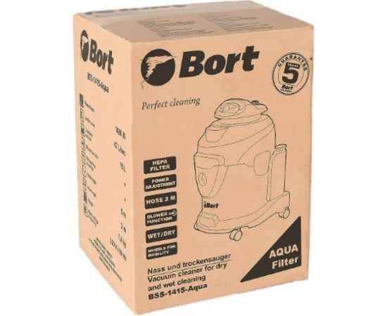 Пылесос для сухой и влажной уборки BORT BSS-1415-Aqua 93410174 – изображение 10