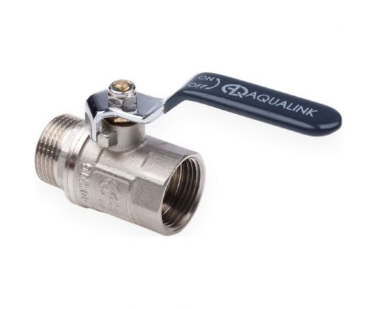 Шаровой кран AQUALINK вн-нар 1 ручка 1151 