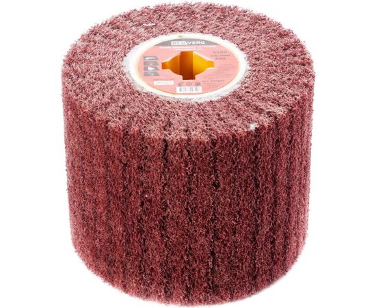 Валик абразивный нетканый 830641 (120x100x19 мм; P80) REDVERG 6667868 
